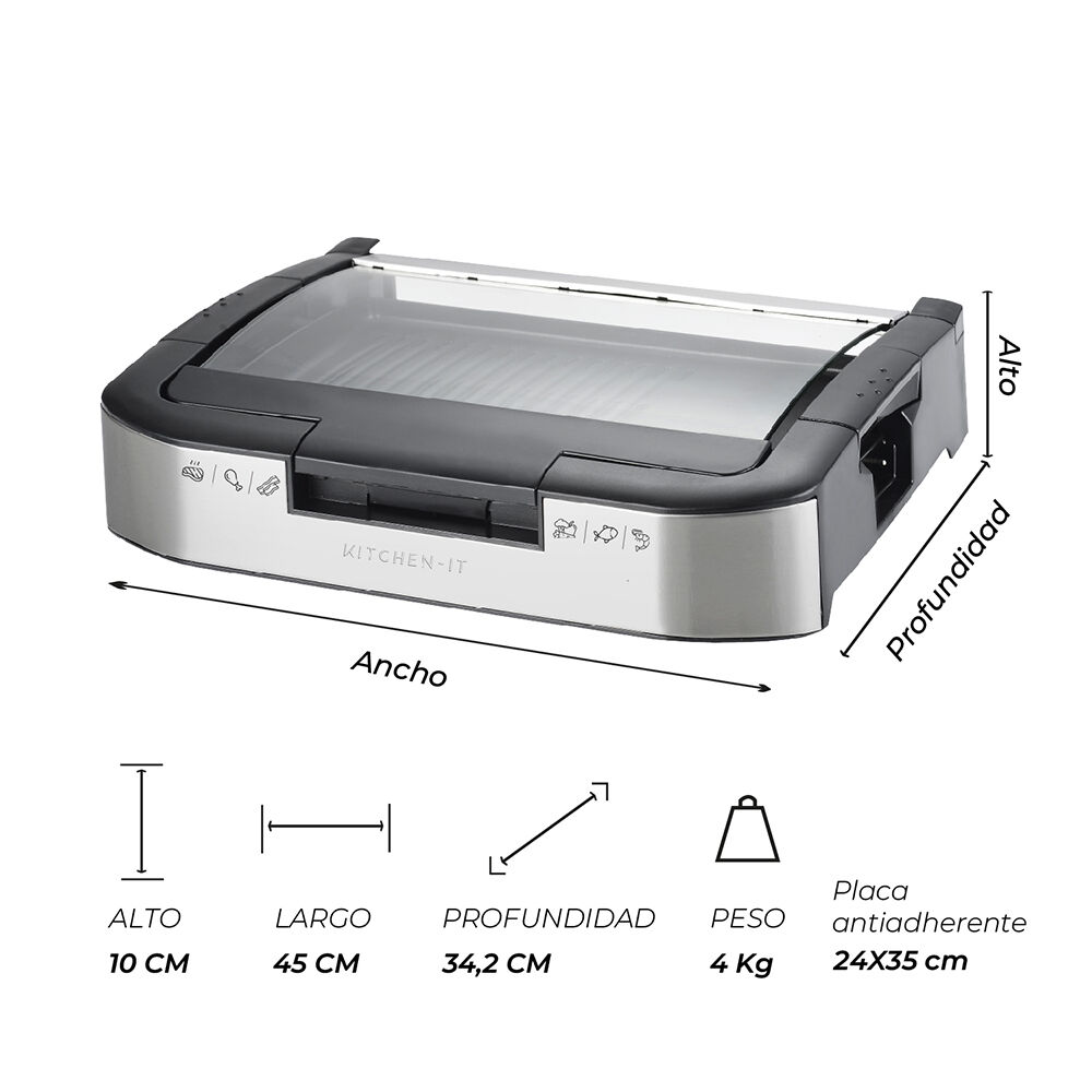 Parrilla El&eacute;ctrica Power Grill image number 8.0