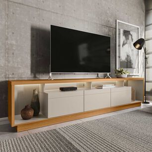 Rack Tv Estoril 75" Con Luz Led 218x56x38