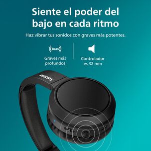 Audífonos Bluetooth Philips TAH4209BK