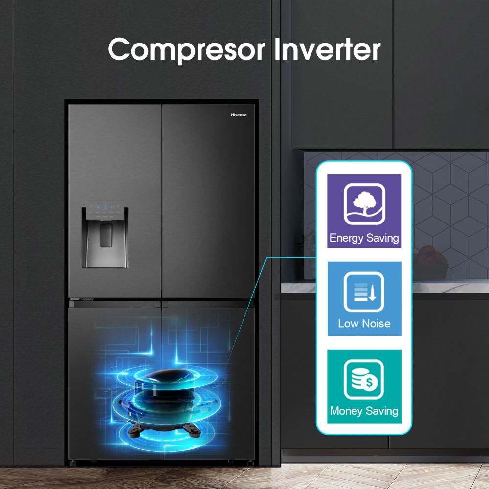 Refrigerador Side by Side Hisense RC-68WCID / No Frost / 541 Litros / A+ image number 7.0