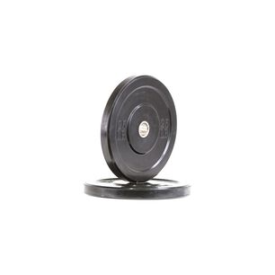 Par Discos Ol&iacute;mpicos Bumper 25 Lb (50 Lb Total) Negro