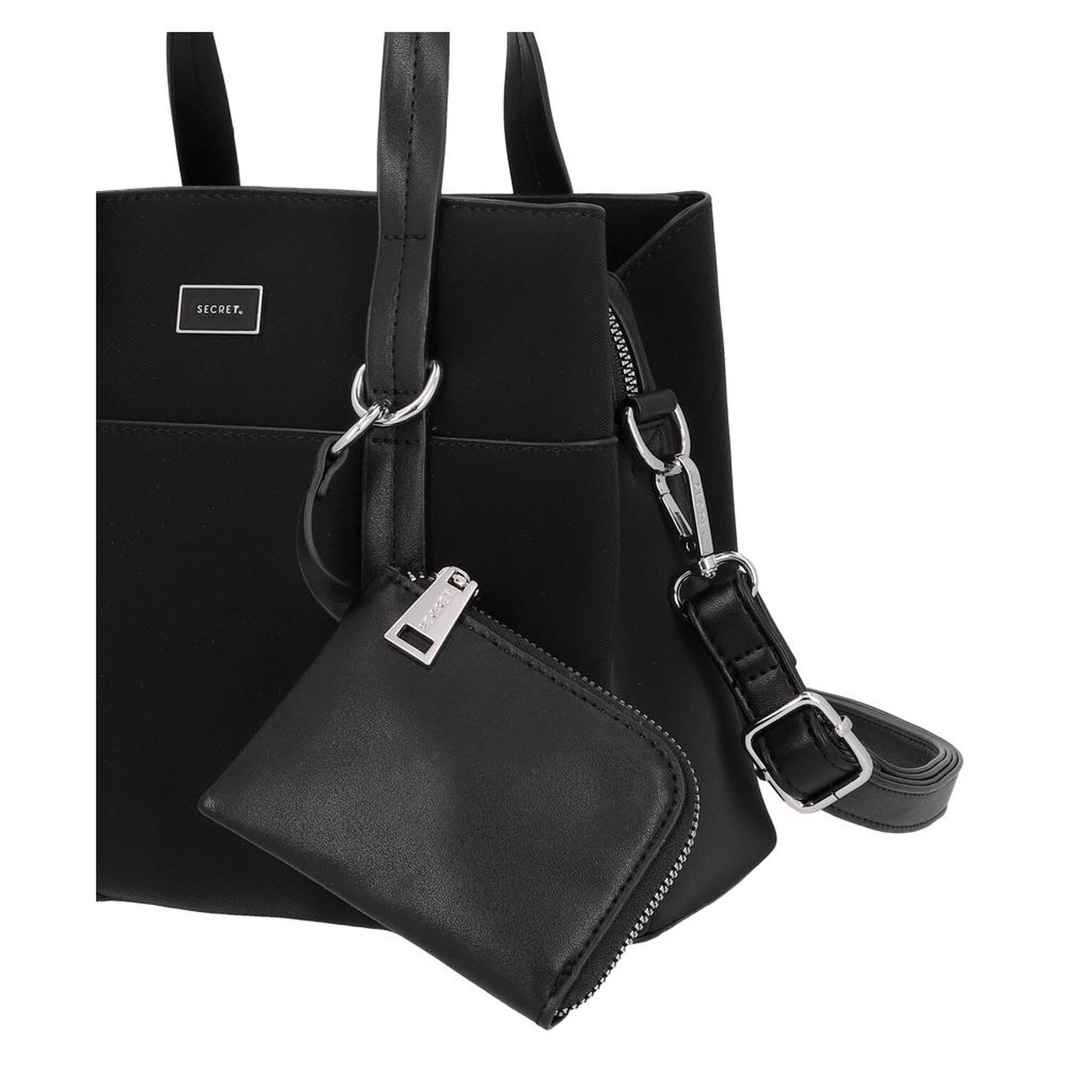 Bandolera Secret Burgos St6 M Negro image number 4.0