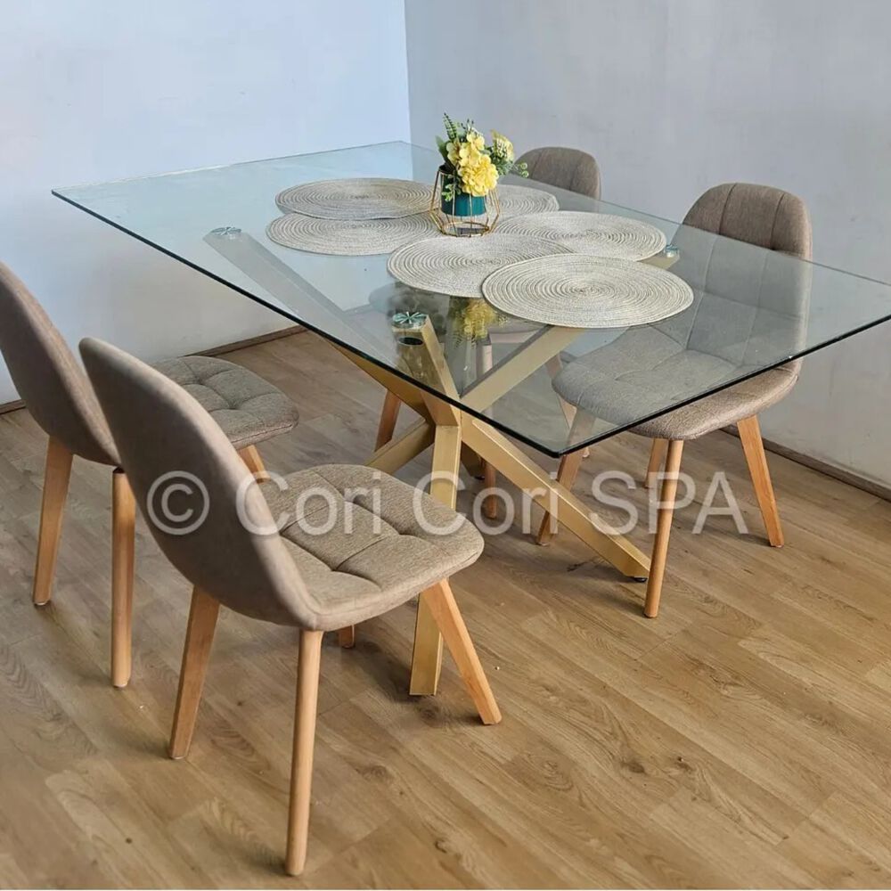 Silla Capitonne Lino Beige image number 2.0