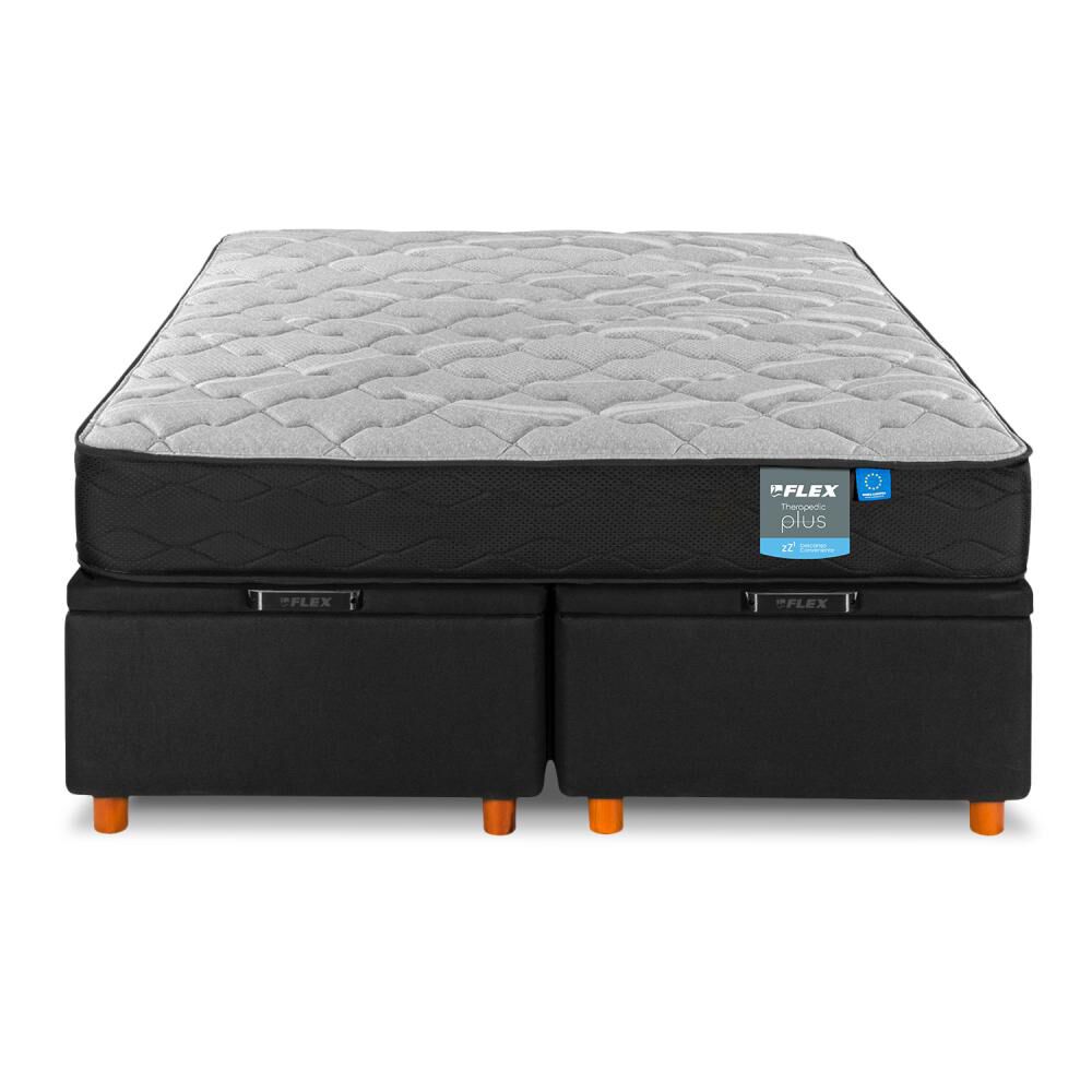 Cama Ba&uacute;l Flex Therapedic Plus / 2 Plazas / Base Dividida image number 4.0