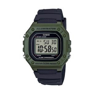 Reloj Hombre Casio W-218h-3avdf Green Edition