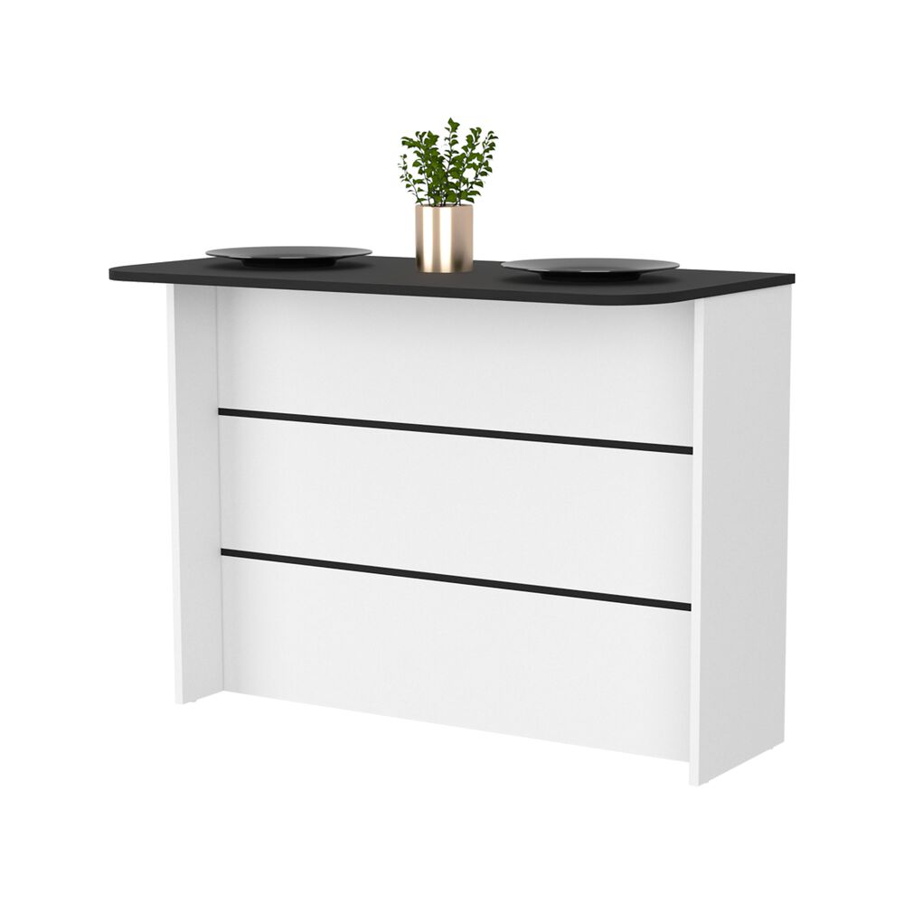 Isla Cocina 120x60x90 Cm Fm-003n Negro image number 1.0