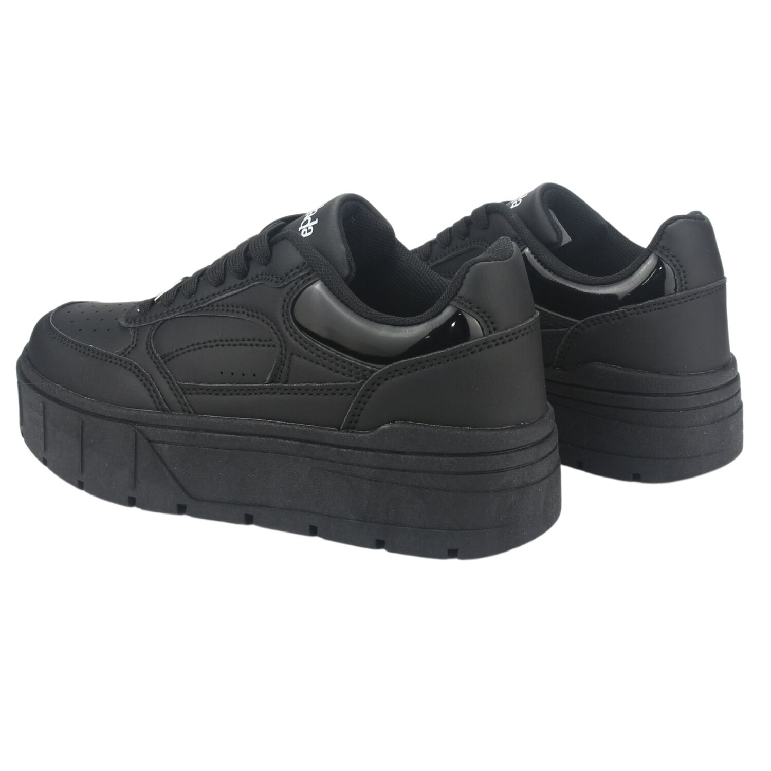 Zapatilla Chalada Mujer Troya-1 Negro Urbano image number 5.0