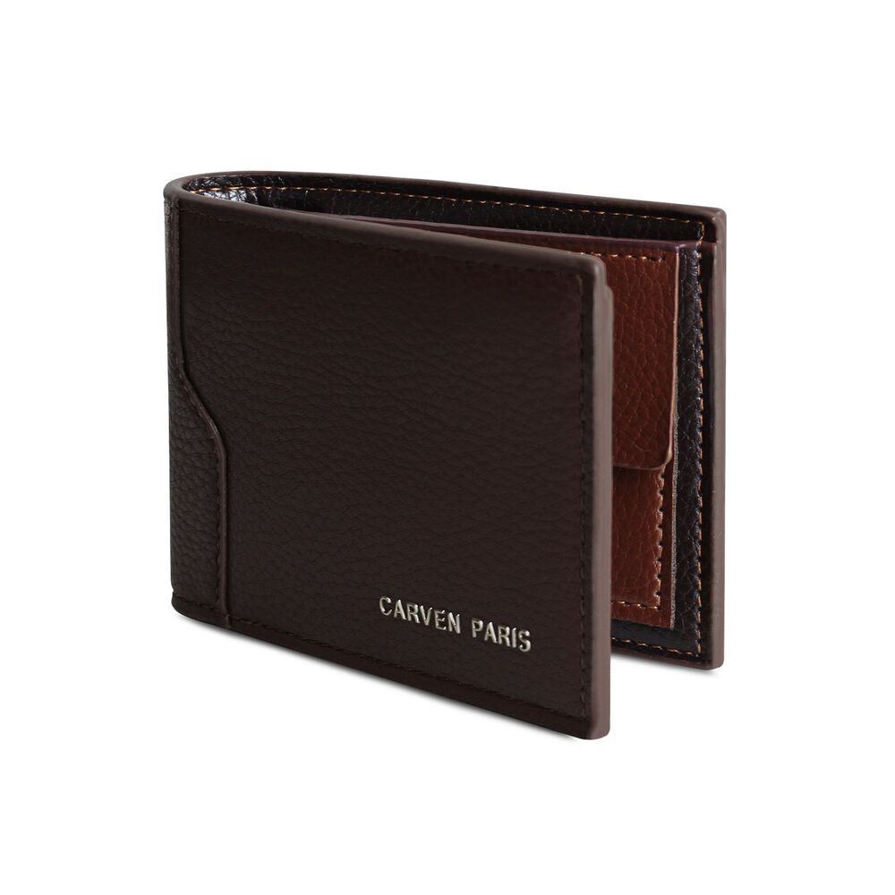 Billetera Hombre Dante Caf&eacute; Oscuro Con Monedero Carven Paris image number 3.0