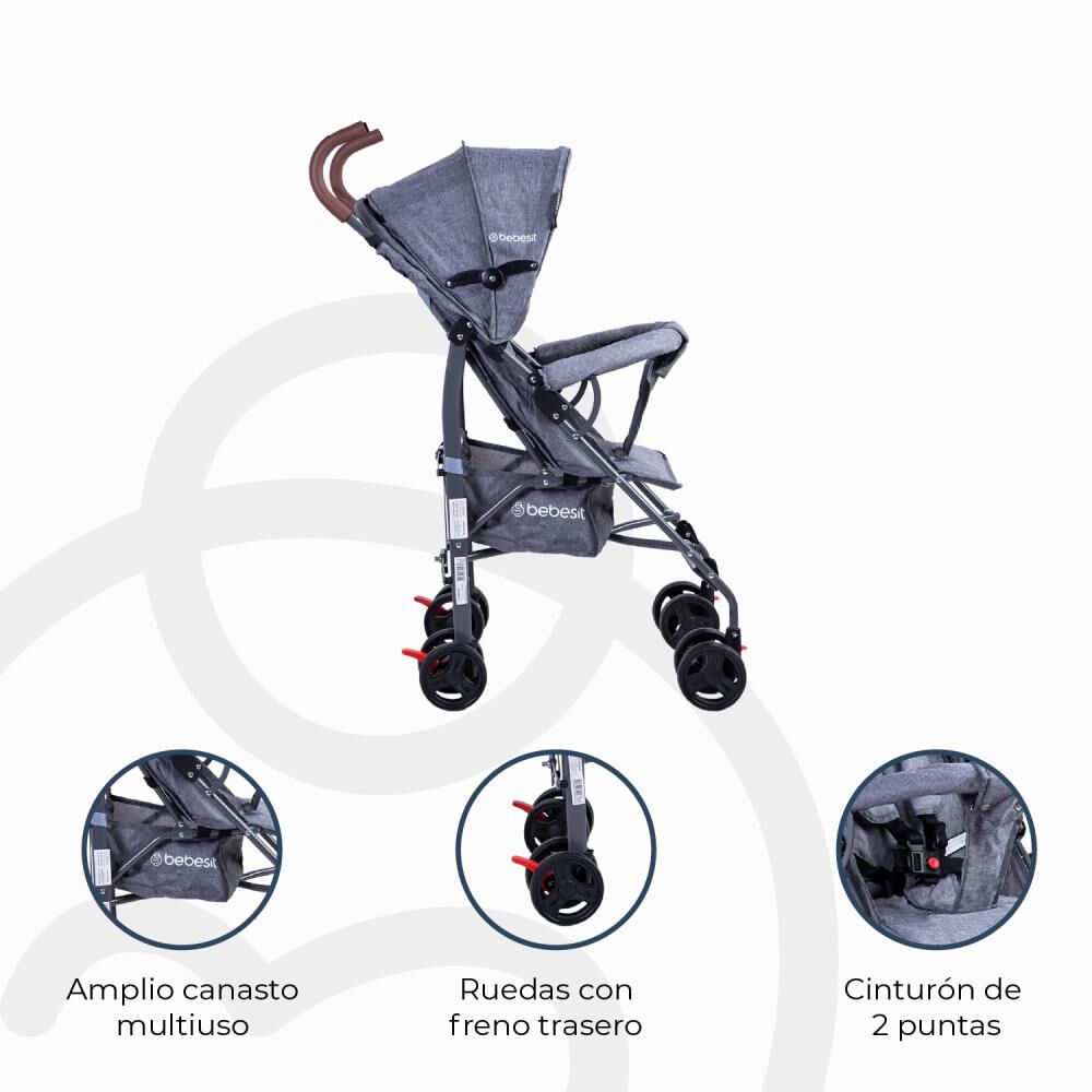 Coche Paraguas Bebesit 5126 image number 5.0