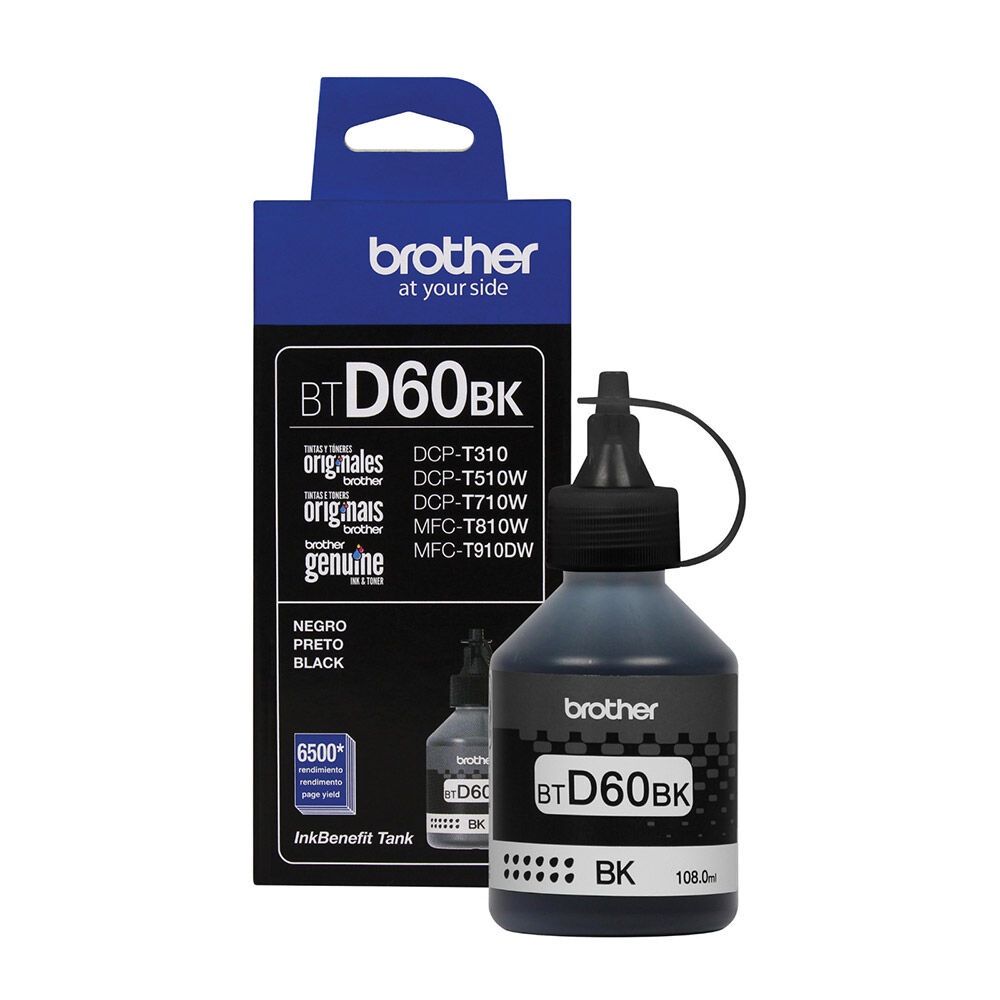 Tinta Brother BTD60BK Black image number 0.0