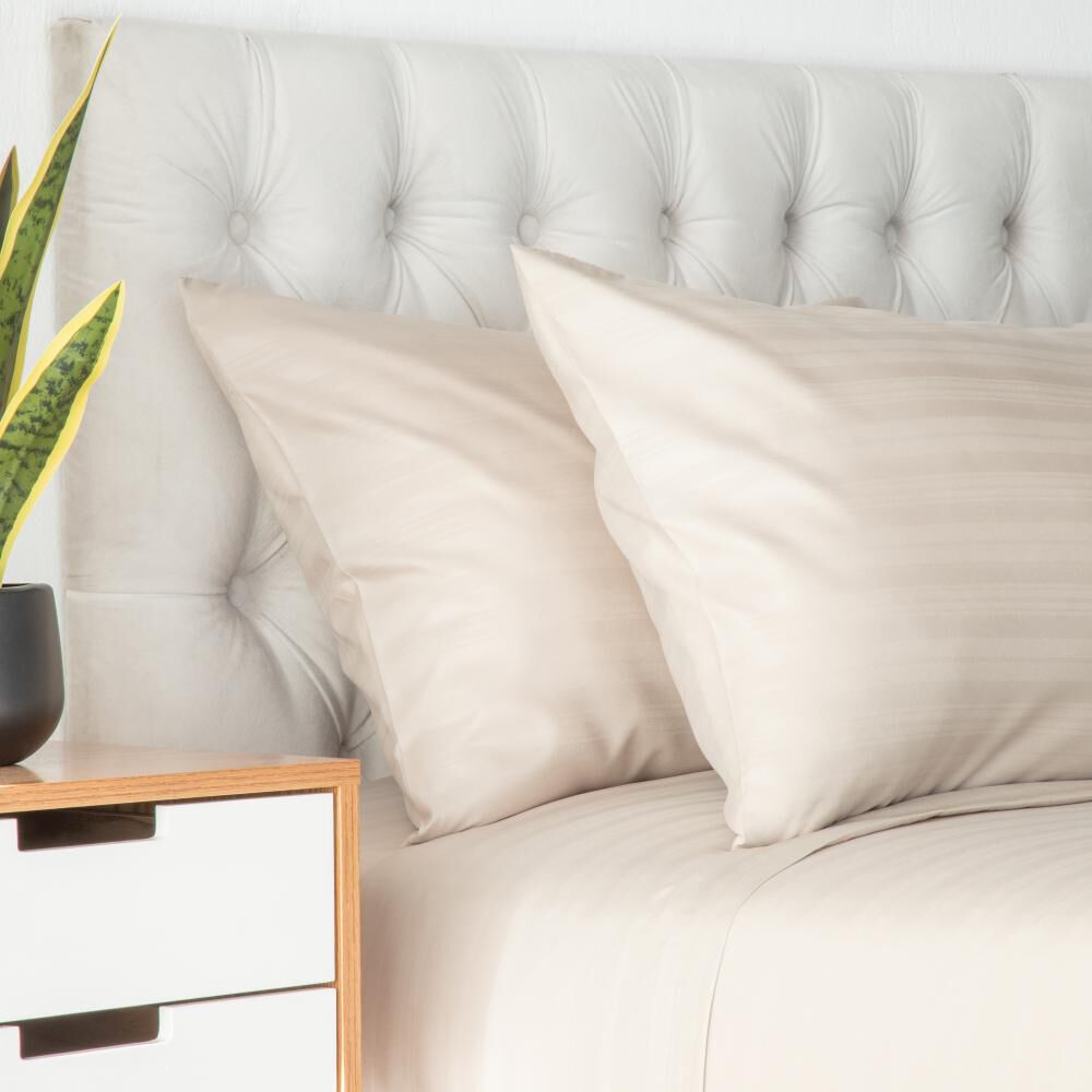 Juego De S&aacute;banas Casaideal Embossed / 2 Plazas image number 1.0