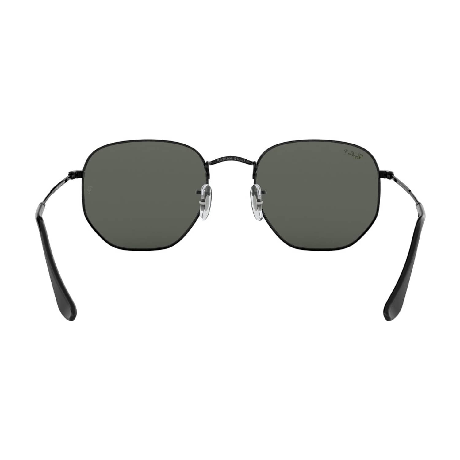 Lentes De Sol Hexagonal Negro Polarizados Ray-ban image number 3.0