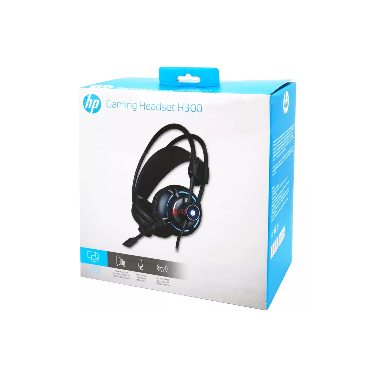 Aud&iacute;fonos Gamer Hp H300 Con Micr&oacute;fono Y Luz Led - Ps image number 3.0