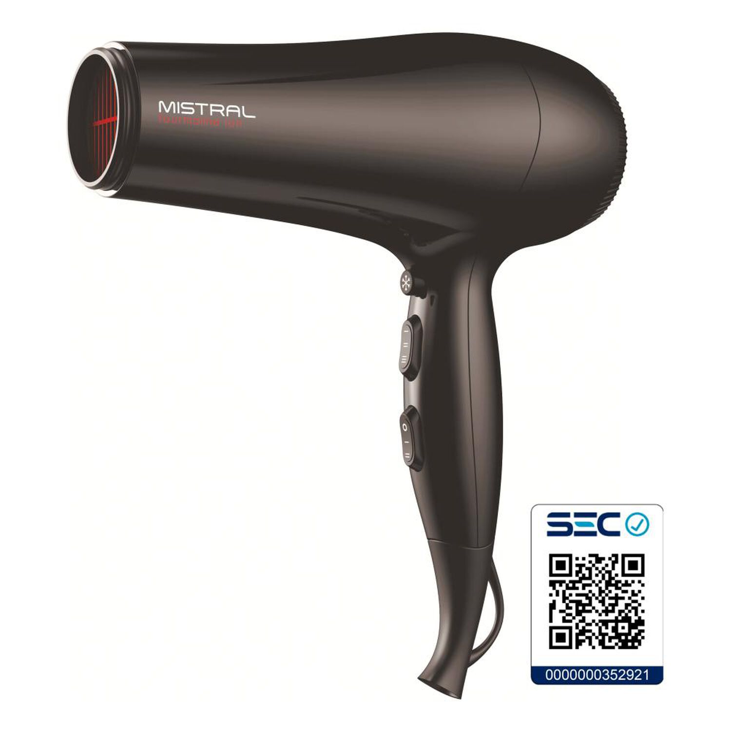 Secador De Pelo Gama Mistral Tourmaline Ion 220 image number 1.0