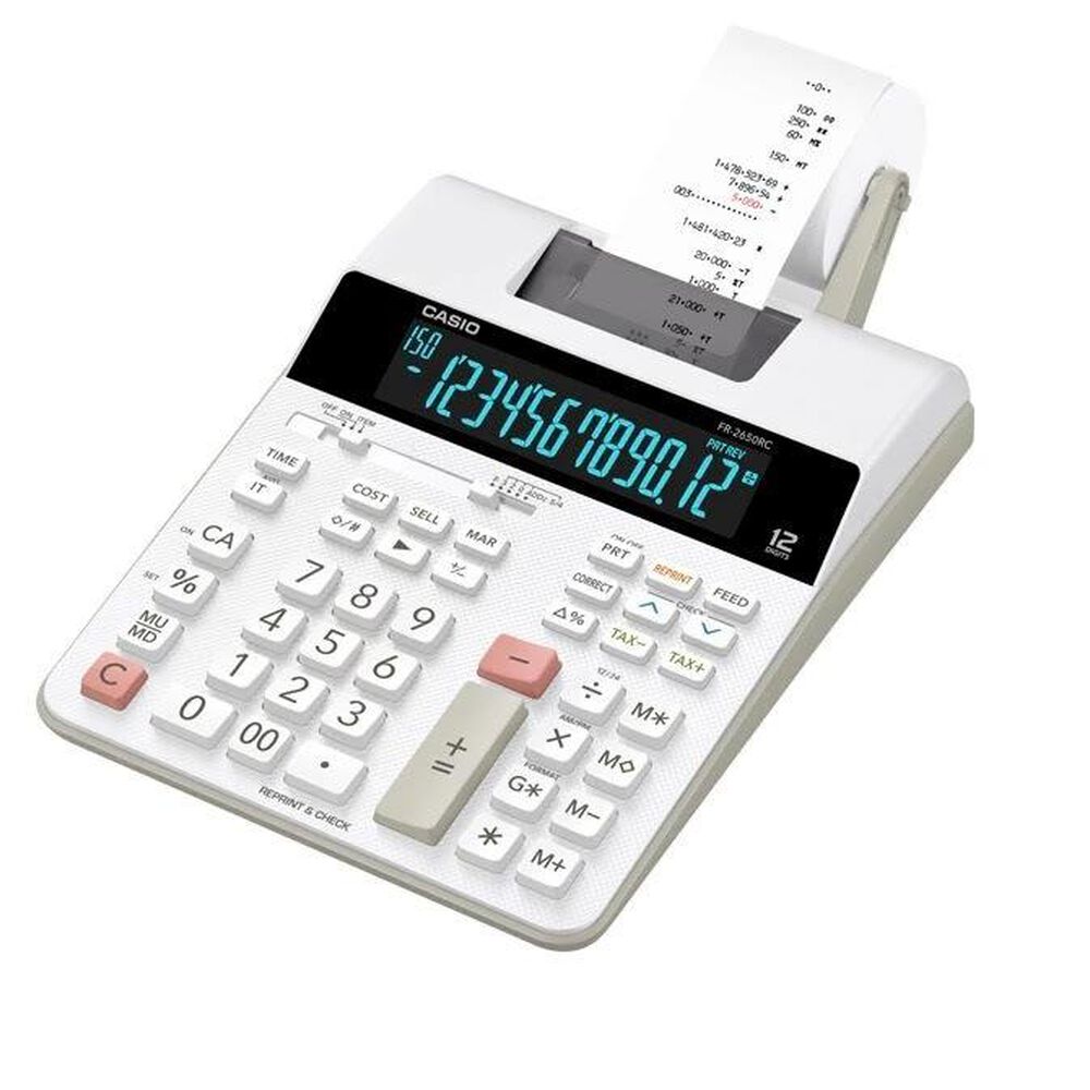Calculadora Casio Con Rollo Fr-2650rc Pro Edition image number 0.0