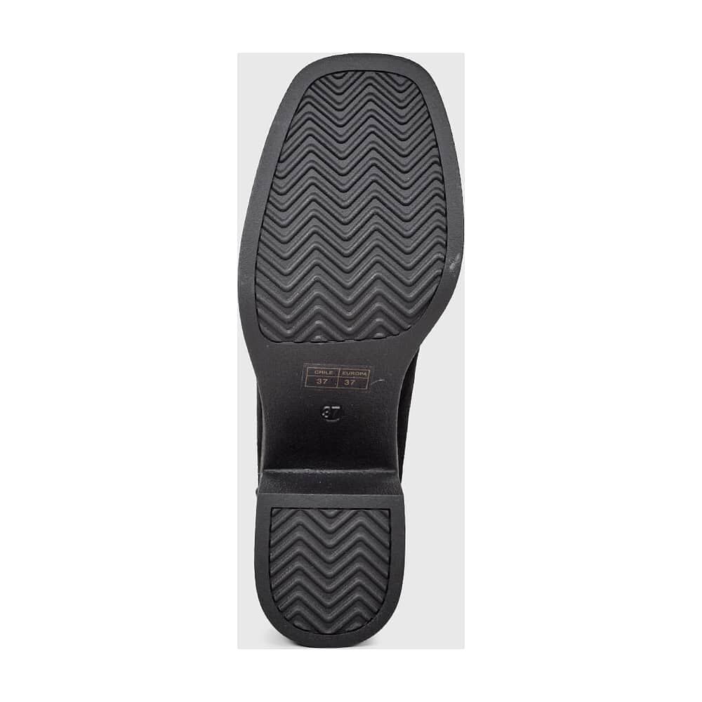 Zapato Cuero Syriana Negro image number 3.0