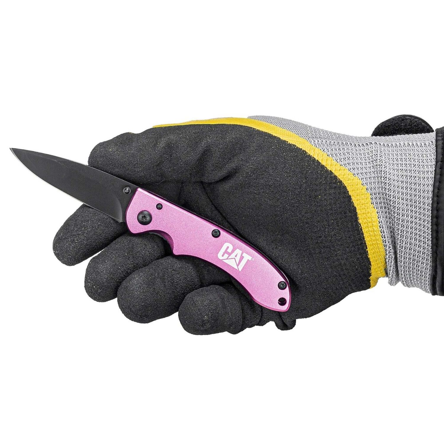Cuchillo Navaja Plegable Cat 980060 Punta Curva image number 6.0