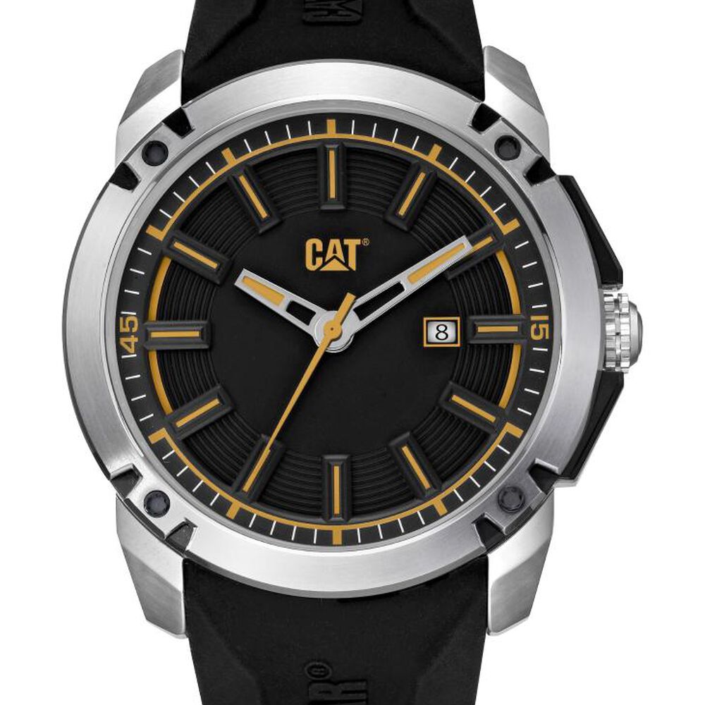 Correa Pulsera Cat Hombre Ah-21 Negro image number 2.0