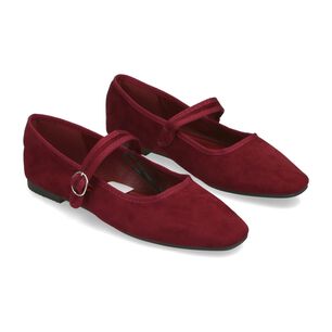 Zapato Casual Mujer Freedom Burgundy