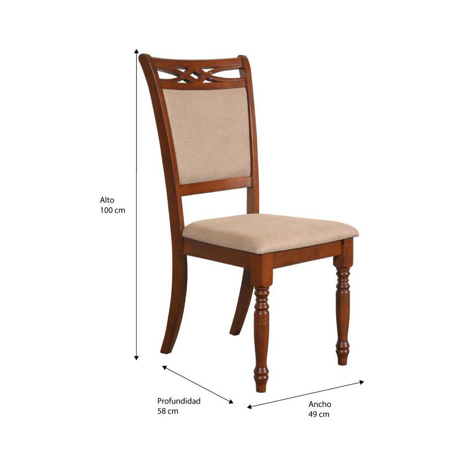 Silla Casaideal Cardif image number 4.0