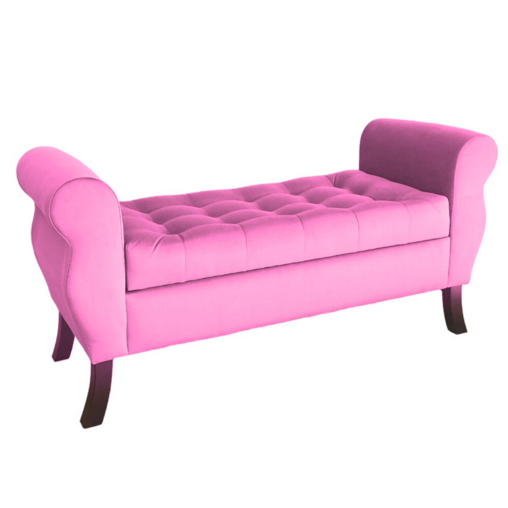 Banqueta Baul Diva Color Rosado image number 2.0