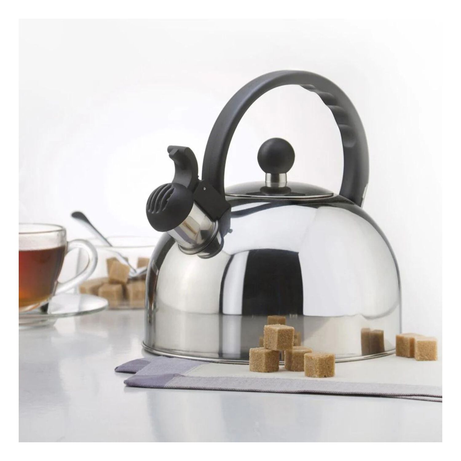 Tetera Sicilia 2500 Ml Acero Inoxidable 25s Wens Cocina Gris image number 2.0