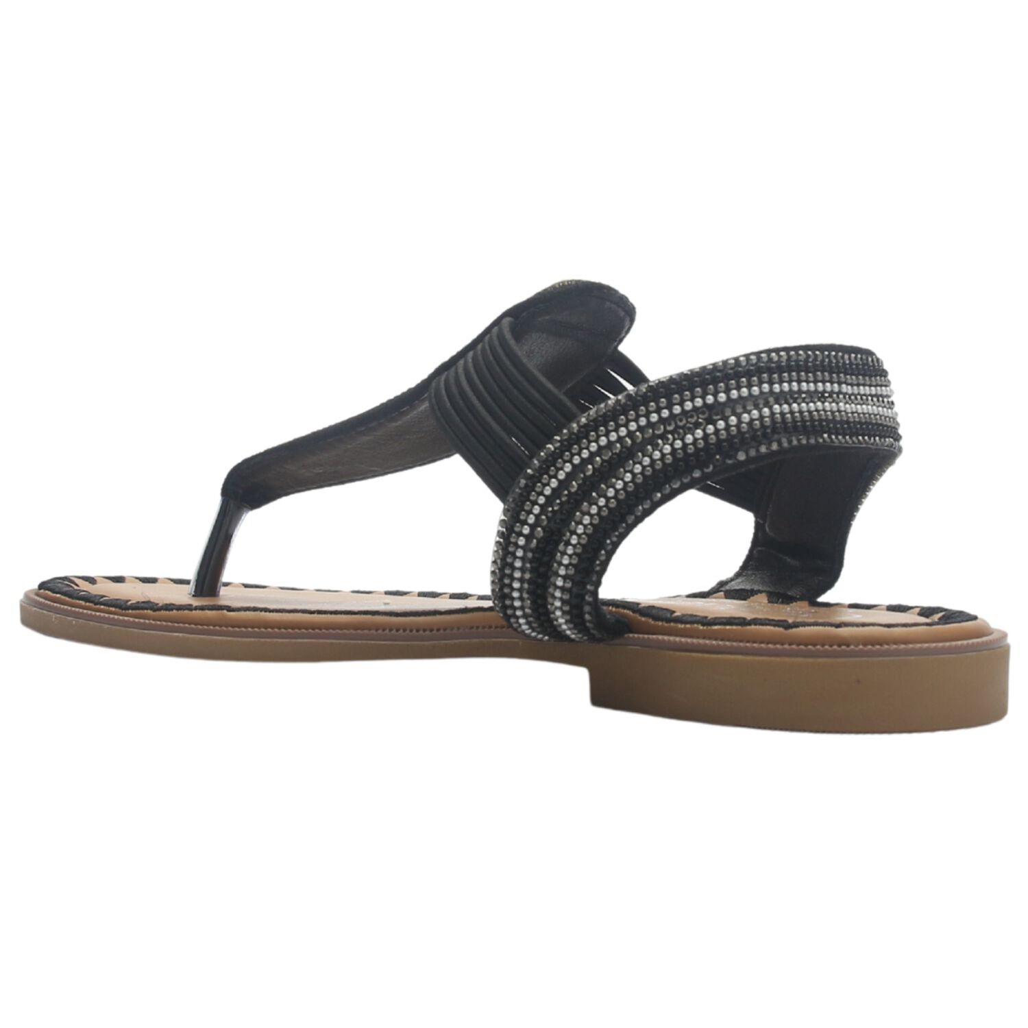 Sandalia Mujer Casual Negro Chalada Greca-67 image number 3.0