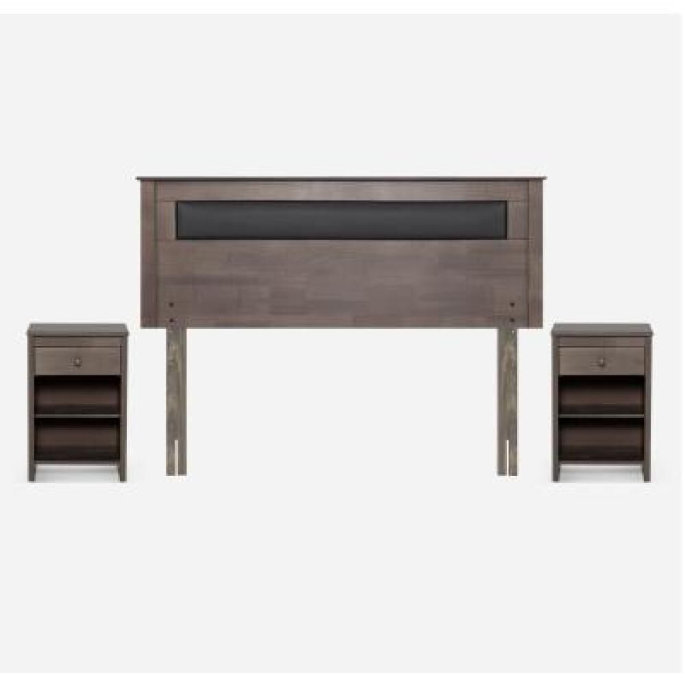 Cama Europea Rosen New Style 6 / 2 Plazas / Base Dividida + Set De Maderas image number 10.0