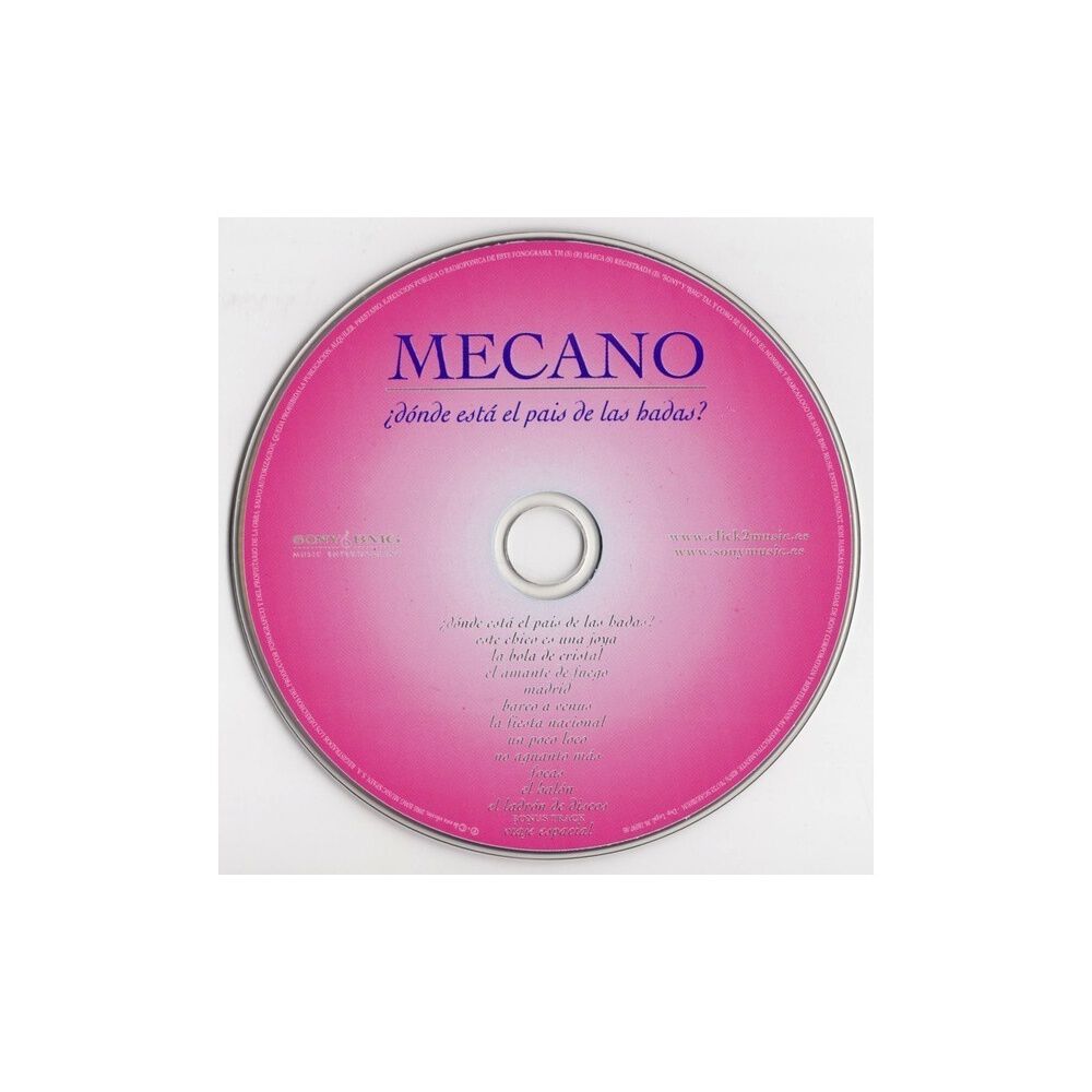 Mecano - Donde Esta El Pais De Las Hadas | Cd Abierto image number 2.0