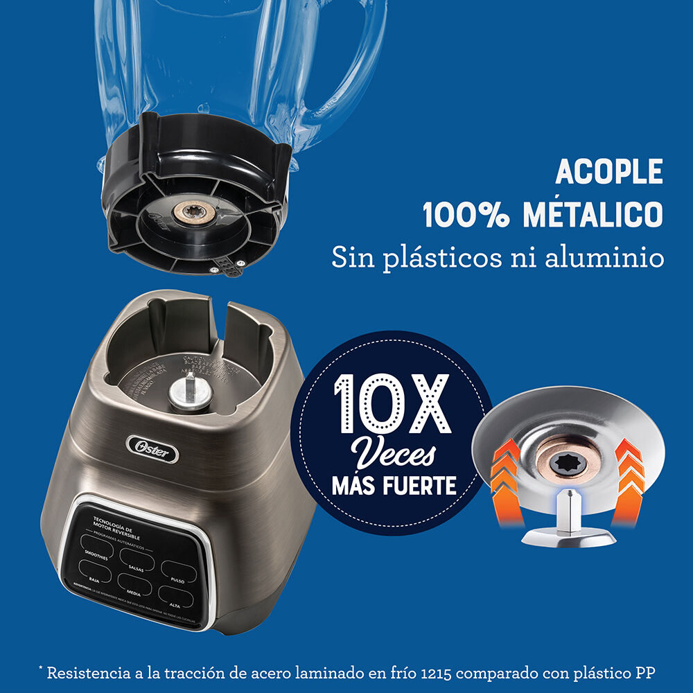 Licuadora Oster Pantalla Tactil Vaso Blendngo Blstpyg1312xbg image number 5.0