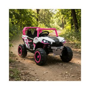 Camioneta El&eacute;ctrica Todo Terreno Explorer Rosa Bebesit