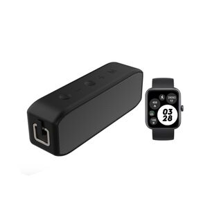 Pack Black Smartwatch Live Mini 206 + Parlante Teno J5