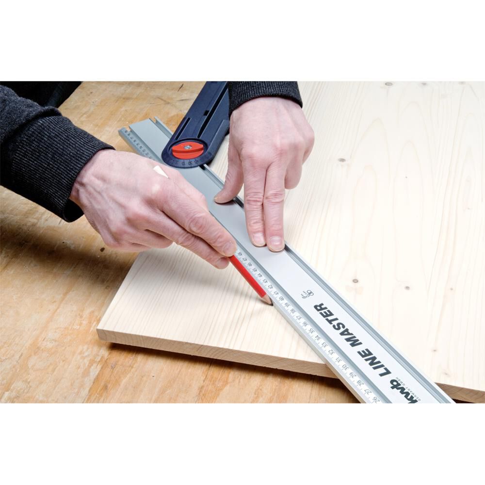 Regla Gu&iacute;a Universal Para Carpinter&iacute;a Line Master 10 Piezas - Kwb image number 6.0