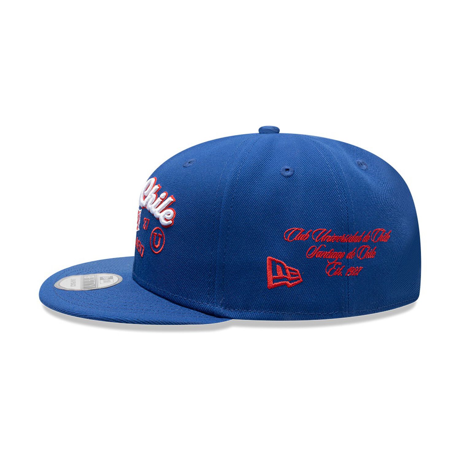 Gorra New Era 9fifty Universidad De Chile Futbol Azul image number 3.0