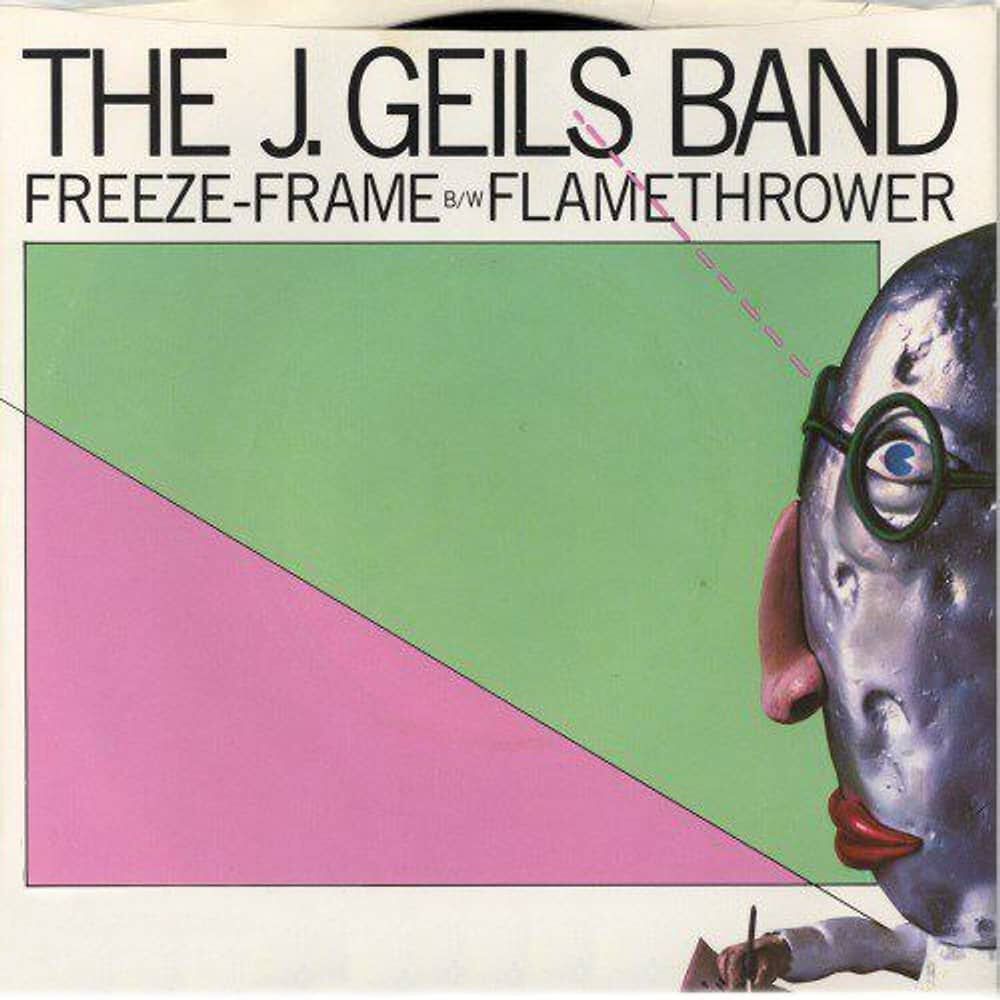 J. Geils Band - Freeze-frame/flamethrower | 7" Single Vinilo Usado image number 0.0