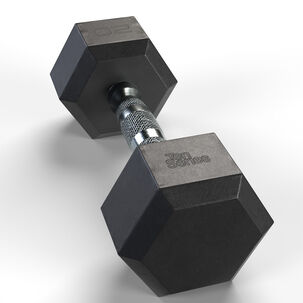 Mancuerna Hexagonal Recubierta En Caucho 20 Kg