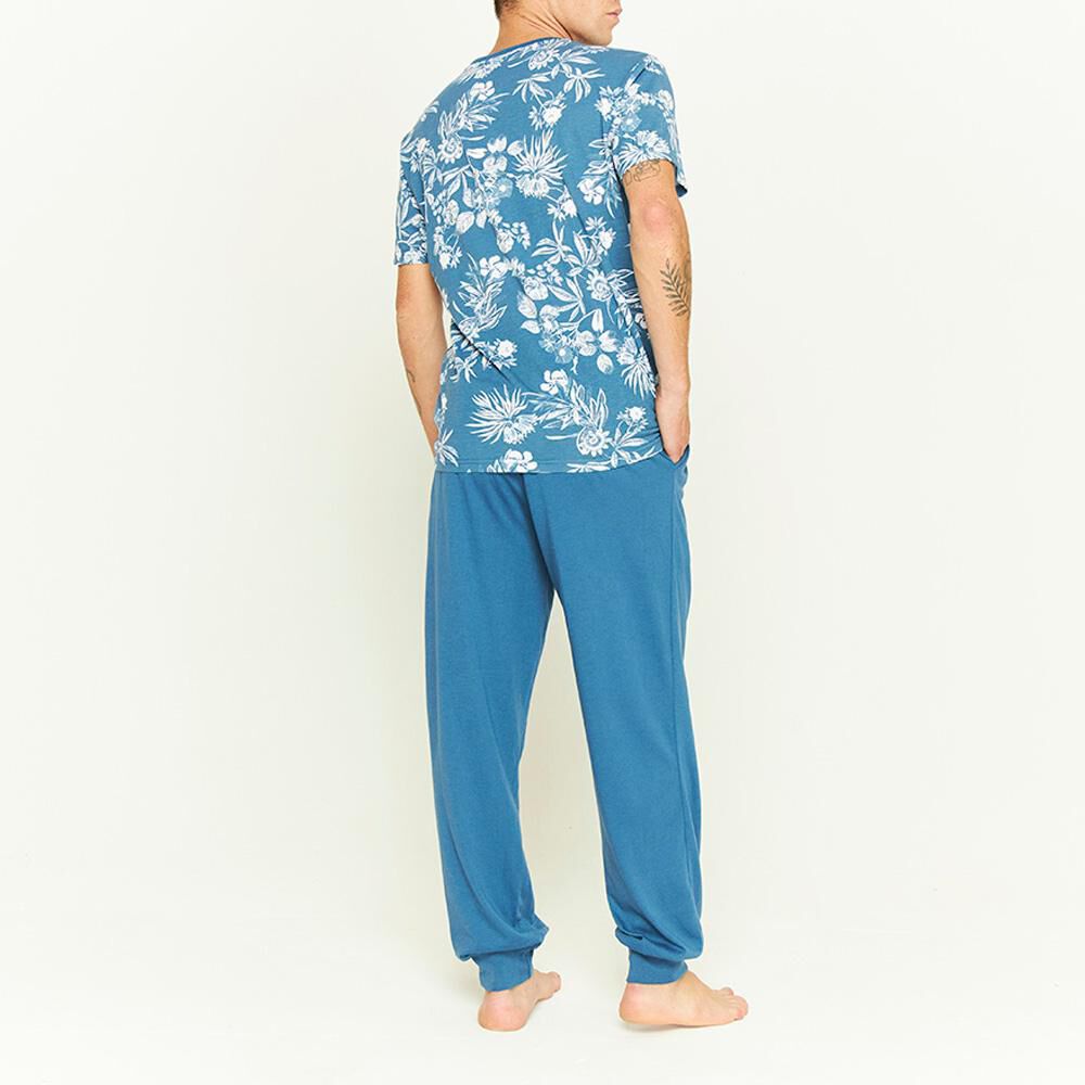 Pijama Manga Corta Hombre Rolly Go image number 2.0