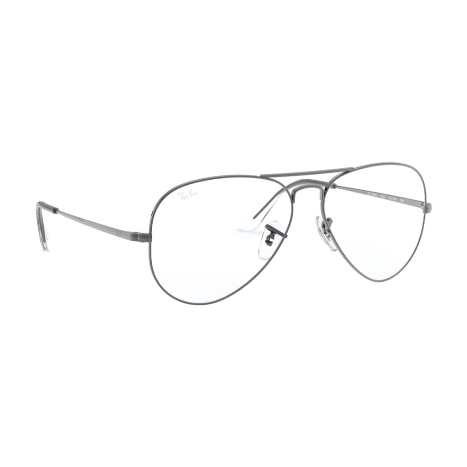 Lentes &Oacute;pticos Aviator Plateado Pulido Ray-ban Optical image number 11.0