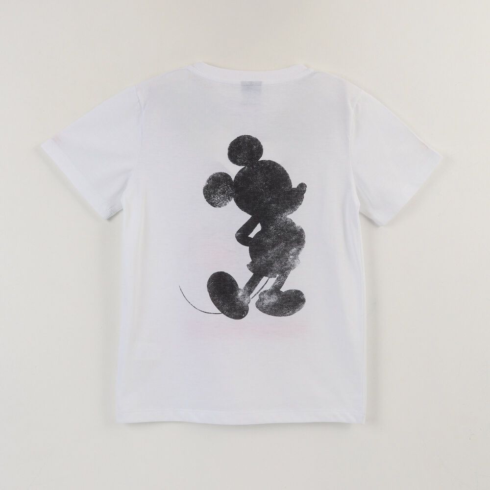 Polera Manga Corta Ni&ntilde;o Blanco Mickey Mouse Disney image number 1.0