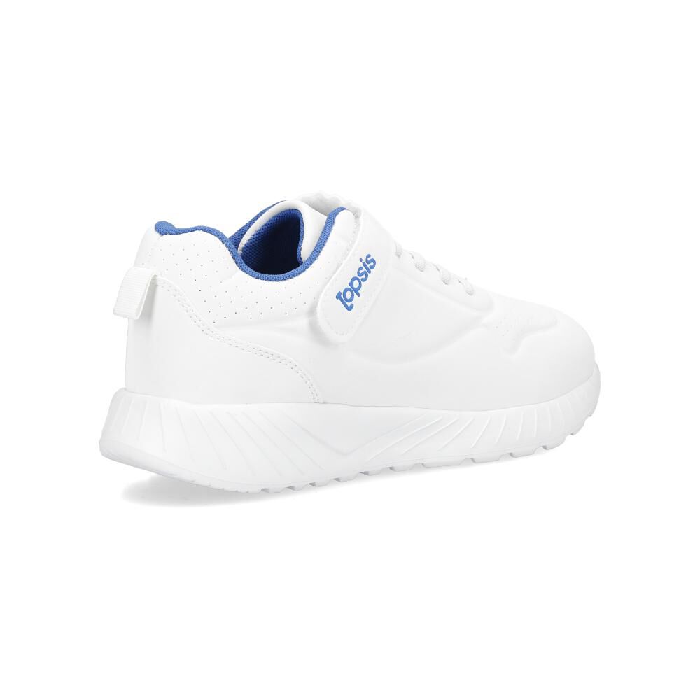 Zapatilla Infantil Niño Topsis White image number 3.0