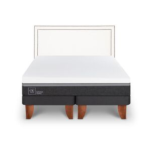 Cama Europea Cic Ortopedic Advance / King / Base Dividida + Respaldo