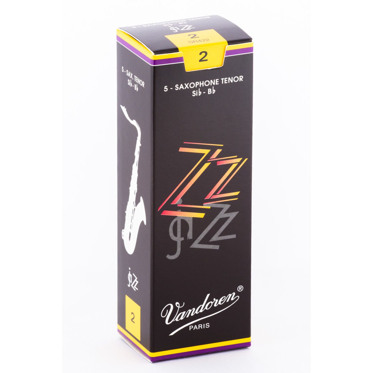 Cajas De Ca&ntilde;as Saxo Tenor Jazz N&ordm;2.0 Sr422 Vandoren image number 0.0