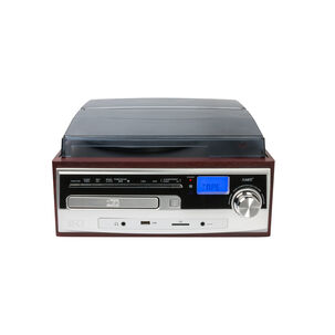 Tocadiscos Irt Los 80 Usb/sd/ Radio Fm/ Aux/ Bt/ Cd/cassette