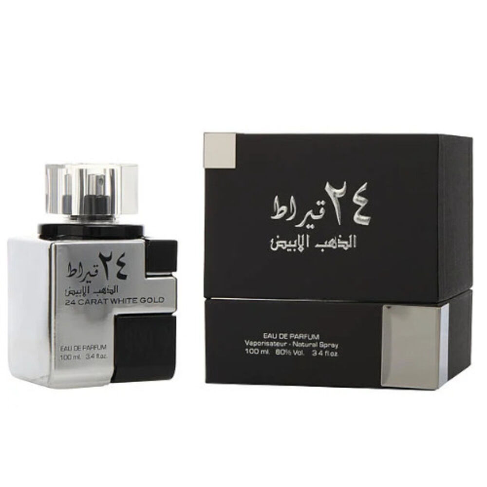 Lattafa 24 Carat White Gold Edp 100ml image number 0.0