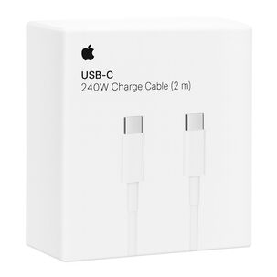 Cable Usb-c A Usb-c Apple 240w High Power White 2mt Original