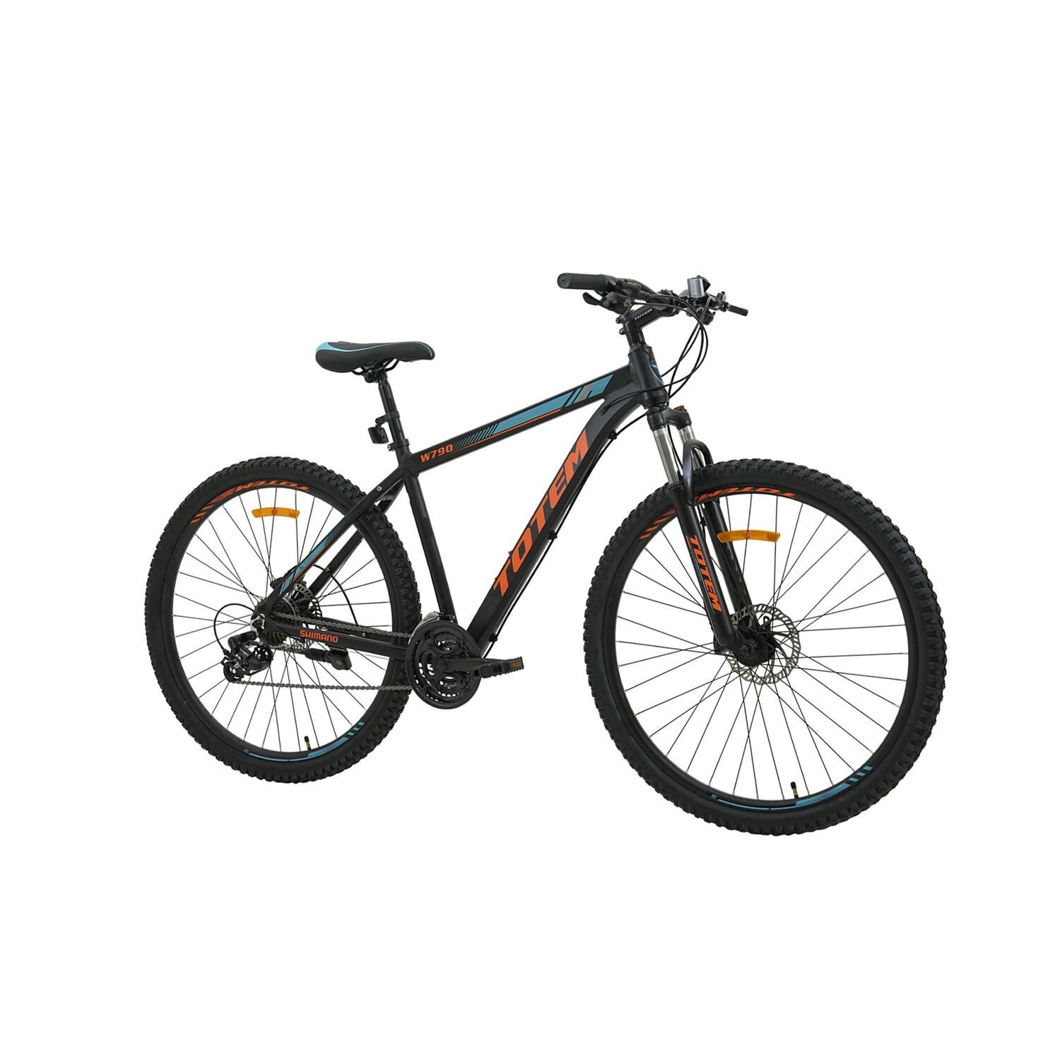 Bicicleta Totem Mtb W790 Aro 29 Talla 19 Negro Con Naranja image number 2.0