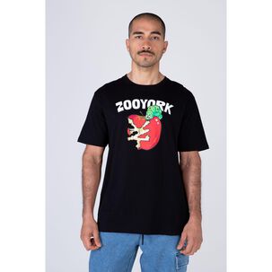 Polera Manga Corta Cuello Redondo Hombre Zoo York