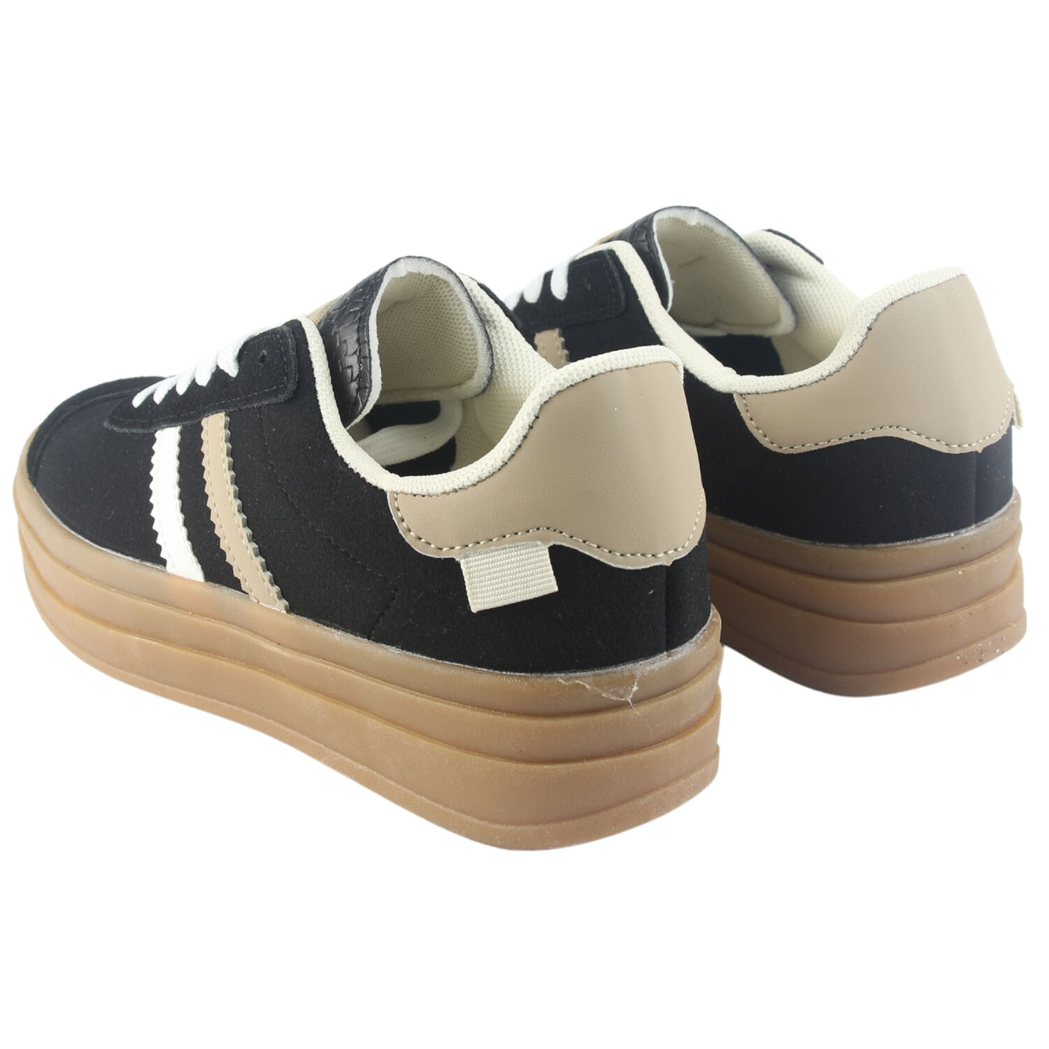 Zapatilla Chalada Mujer Andy-12 Negro Urbano image number 5.0