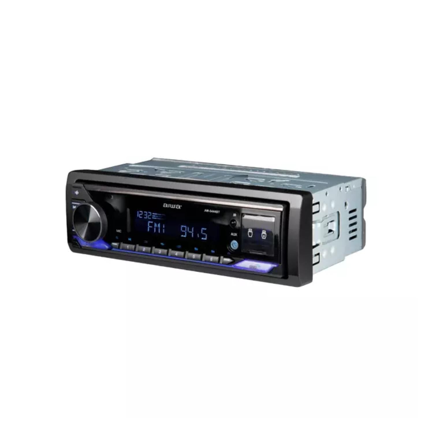 Radio 1 Din Bluetooth Usb Aux Fm Am Control Aw5444bt Aiwa image number 1.0