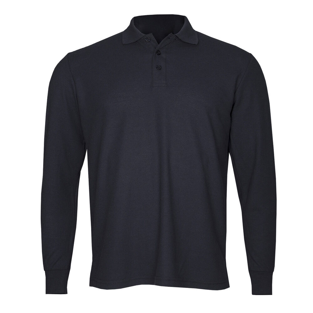 Polera Algodón Pique Manga Larga Velox Hombre image number 0.0